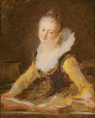 Das Studium oder Das Lied, ca. 1769 von Jean Honore Fragonard
