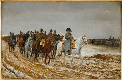 Campagne de France (obraz na drewnie) autorstwa Jean-Louis Ernest Meissonier