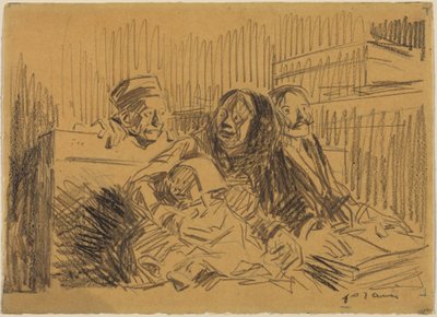 Obrońca i oskarżony autorstwa Jean-Louis Forain
