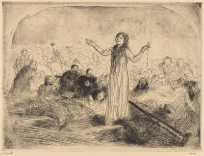Lourdes, cudowne (Druga plansza) autorstwa Jean-Louis Forain