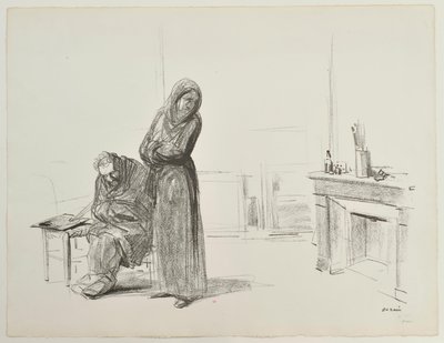 [Postacie w pracowni] autorstwa Jean-Louis Forain