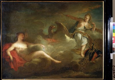 Jowisz, Juno i Io (Jowisz, Juno i Io). Obraz Jean Marc Nattier (Jean-Marc Nattier autorstwa Jean Marc Nattier