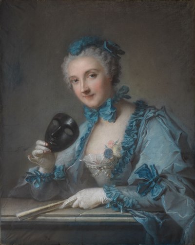Portret Louise-Geneviève Royer autorstwa Jean-Marc Nattier