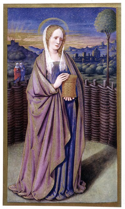 Święta Madeleine według Jeana Bourdichon autorstwa Jean (after) Bourdichon