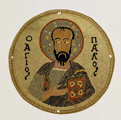 Nawrócenie św. Pawła w drodze do Damaszku - od ap. Fokiet autorstwa Jean (after) Fouquet