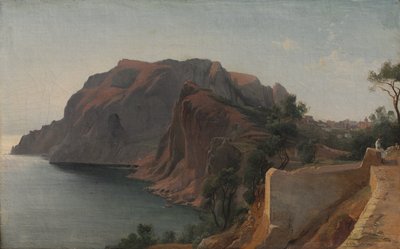 Capri, ok. 1845 (olej na tkaninie) autorstwa Jean Achille Benouville