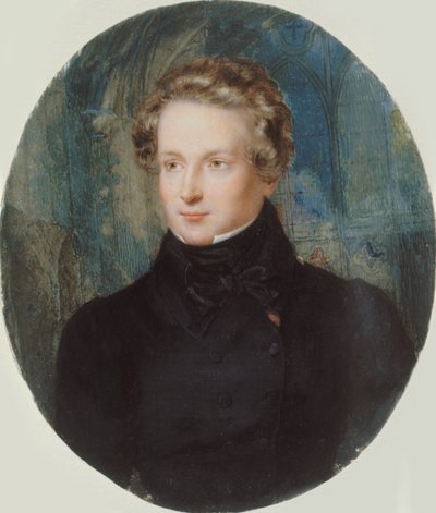 Portret Victora Hugo 1802-1885, 1822. autorstwa Jean Alaux