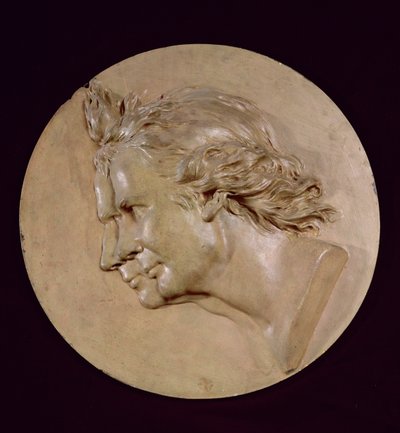 Medalion przedstawiający Józefa (1740-1810) i Etienne Montgolfier (1745-99) autorstwa Jean Antoine Houdon