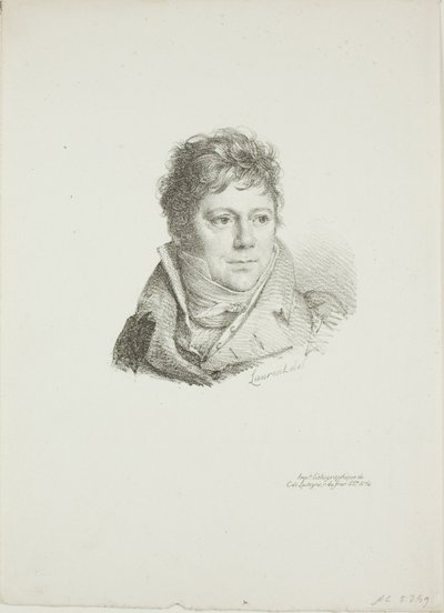 Portret M. Chenard autorstwa Jean Antoine Laurent