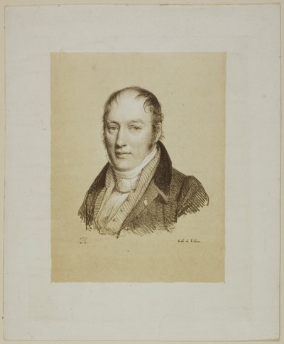 Portret mężczyzny autorstwa Jean Antoine Laurent