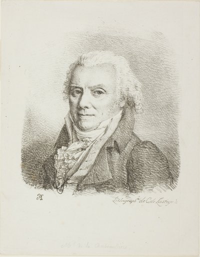 Autoportret w ciemnym płaszczu z materiału autorstwa Jean Antoine Laurent