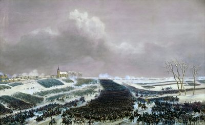 Bitwa pod Preussisch-Eylau 8 lutego 1807 r. autorstwa Jean Antoine Simeon Fort