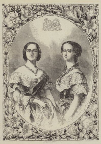 Wiktoria i Eugenia autorstwa Jean Antoine Valentin Foulquier