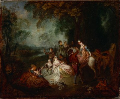 Fete Champetre autorstwa Jean Antoine Watteau
