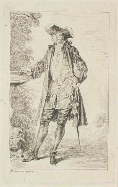 Dane trybu autorstwa Jean Antoine Watteau