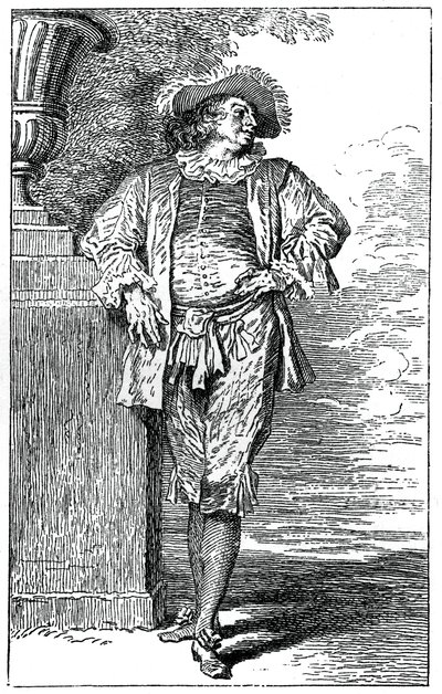 Kostium chłopski, 1885 autorstwa Jean Antoine Watteau