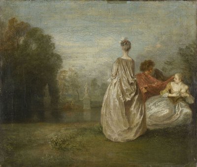 Dwóch kuzynów Dwóch kuzynów autorstwa Jean Antoine Watteau