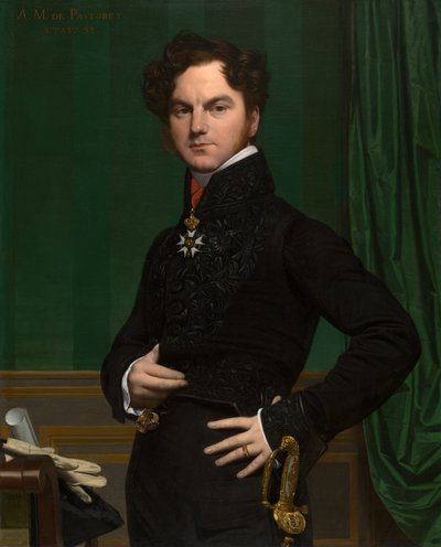Amédée-David, hrabia Pastoret autorstwa Jean Auguste Dominique Ingres