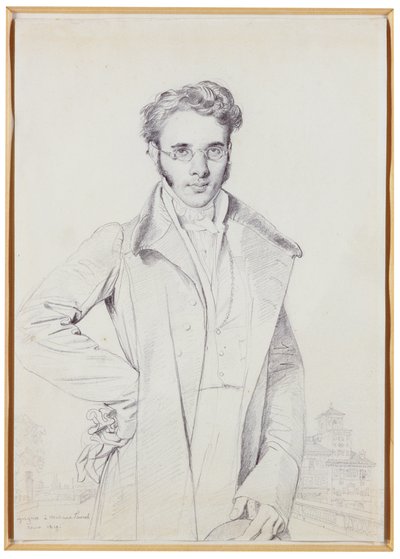 André-Benoît Barreau, znany jako Taurel, 1819 autorstwa Jean Auguste Dominique Ingres