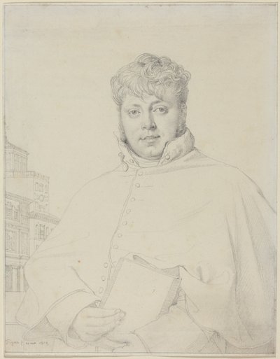 Auguste-Jean-Marie Guénepin autorstwa Jean Auguste Dominique Ingres