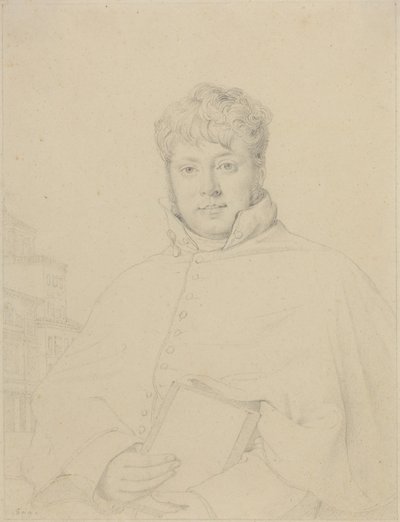 Auguste-Jean-Marie Guénepin autorstwa Jean Auguste Dominique Ingres
