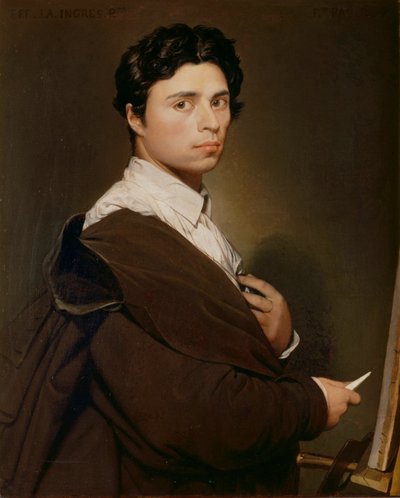Autoportret w wieku dwudziestu czterech lat autorstwa Jean Auguste Dominique Ingres