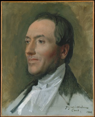 Edmond Cavé (1794-1852) autorstwa Jean Auguste Dominique Ingres