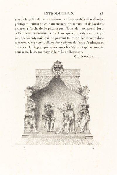 Czterech sędziów Besançon autorstwa Jean Auguste Dominique Ingres