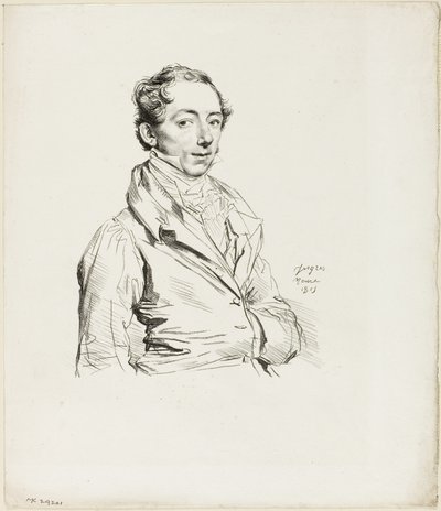 Frederic Sylvester Douglas autorstwa Jean Auguste Dominique Ingres