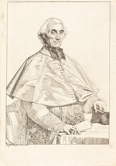 Gabriel Cortois de Pressigny autorstwa Jean Auguste Dominique Ingres