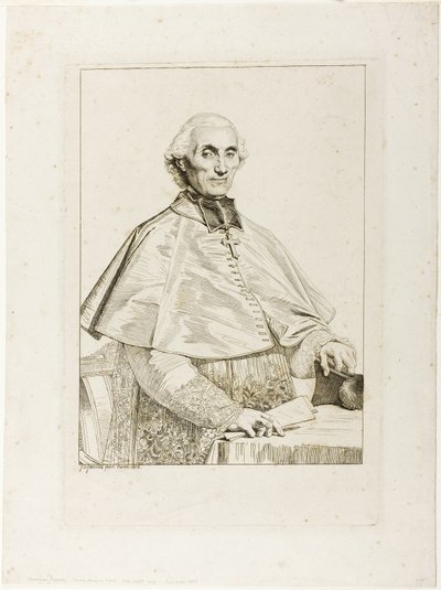 Gabriel Cortois de Pressigny autorstwa Jean Auguste Dominique Ingres