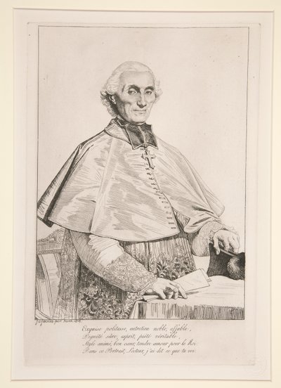 Gabriel Cortois de Pressigny autorstwa Jean Auguste Dominique Ingres