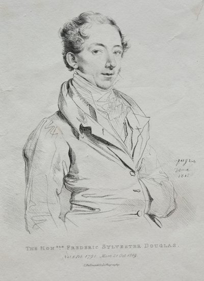 Szanowny Frederic Sylvester Douglas autorstwa Jean Auguste Dominique Ingres