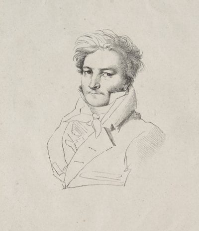 Jacques Marguet de Norvins autorstwa Jean Auguste Dominique Ingres