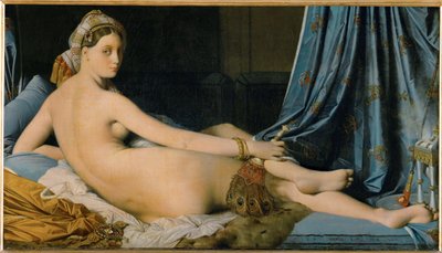 La Grande Odalisque - Wielka Odaliska ... autorstwa Jean Auguste Dominique Ingres
