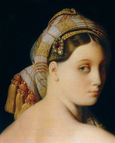 La Grande Odalisque - Wielka Odaliska ... autorstwa Jean Auguste Dominique Ingres