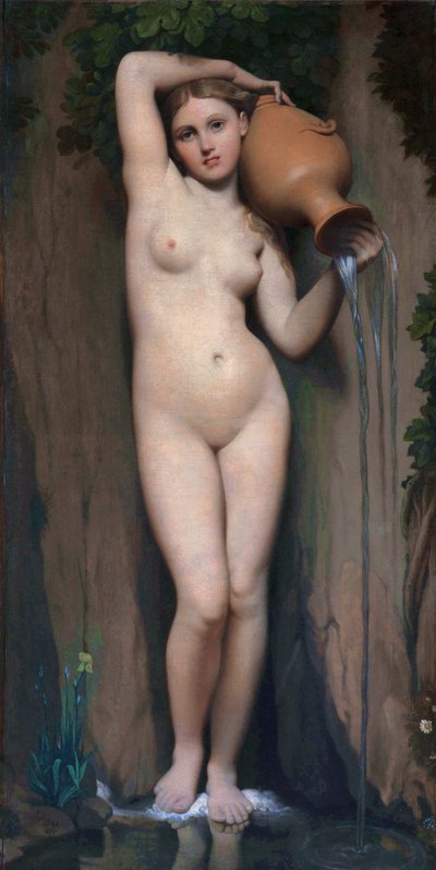 La Source autorstwa Jean Auguste Dominique Ingres