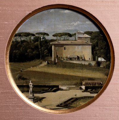 Le Casino Raphael w Rzymie Malarstwo Jean Auguste Dominique Ingres (1780-1867) XIX-wieczny Paryż, Sztuka dekoracyjna autorstwa Jean Auguste Dominique Ingres