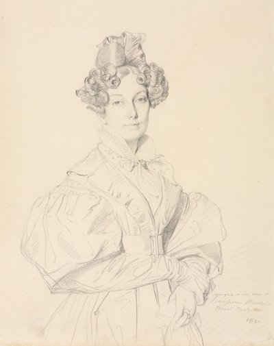 Pani Désiré Raoul-Rochette autorstwa Jean Auguste Dominique Ingres