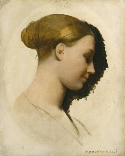 Madame Edmond Cavé Marie-Élisabeth Blavot, ur. 1810, ca. 1831-34. autorstwa Jean Auguste Dominique Ingres