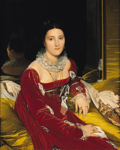 Madame de Senonnes, 1814-16 autorstwa Jean Auguste Dominique Ingres
