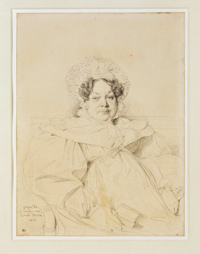 Louis-Francois Bertin ... autorstwa Jean Auguste Dominique Ingres