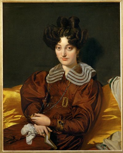 Pani Marcotte de Sainte-Marie namalowana 1826, Salon 1827 ... autorstwa Jean Auguste Dominique Ingres