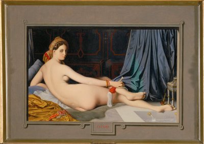 Odaliska (obraz na płótnie) autorstwa Jean Auguste Dominique Ingres