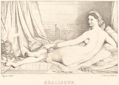 Odaliska autorstwa Jean Auguste Dominique Ingres