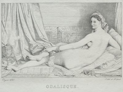 Odaliska autorstwa Jean Auguste Dominique Ingres