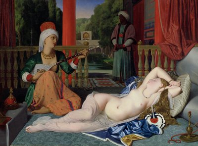 Odalisque z niewolnikiem autorstwa Jean Auguste Dominique Ingres