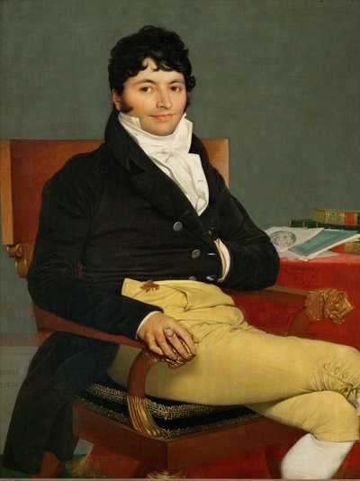 Philibert Riviere, mistrz petycji w Radzie Królewskiej ... autorstwa Jean Auguste Dominique Ingres
