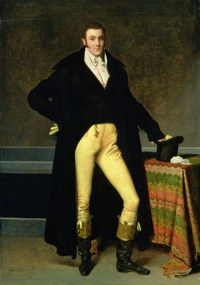 Portret Josepha-Antoine de Nogent, 1815 autorstwa Jean Auguste Dominique Ingres