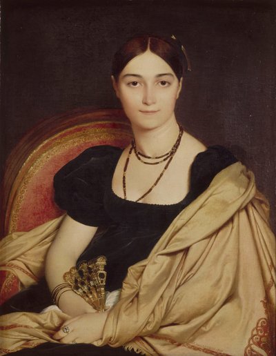 Portret Madame Duvaucey, 1807 autorstwa Jean Auguste Dominique Ingres